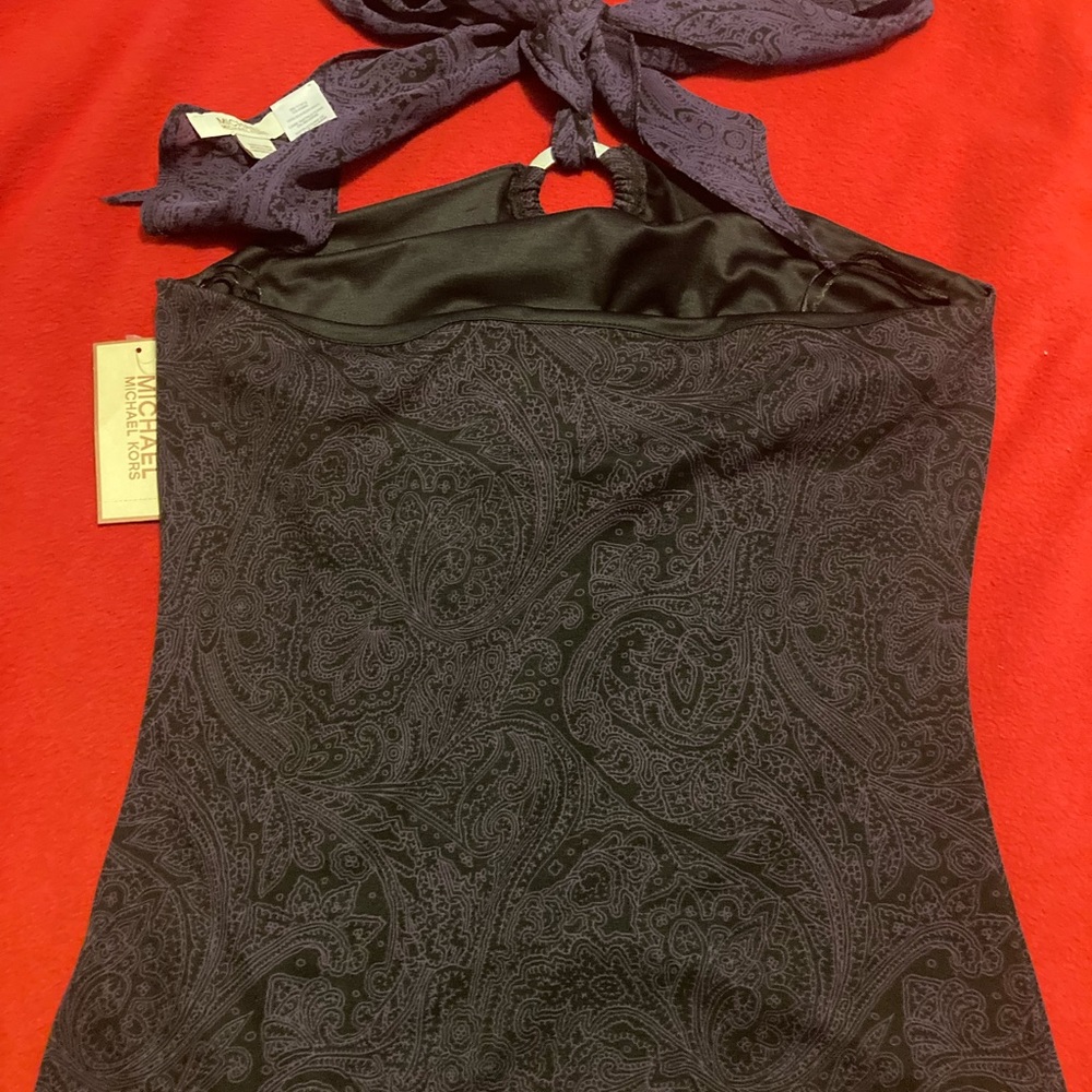 COPY - Michael Kors silk halter top and skirt